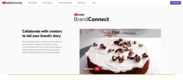 YouTube BrandConnect