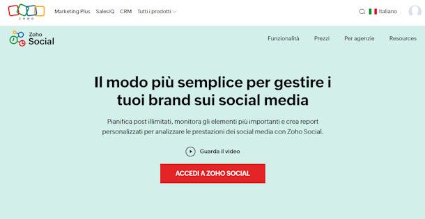 Zoho Social