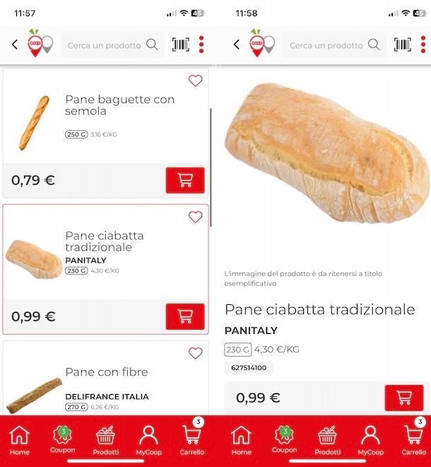 Fare spesa con Coop Drive