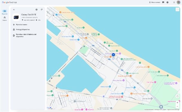 Come bloccare un Samsung smarrito Find Hub
