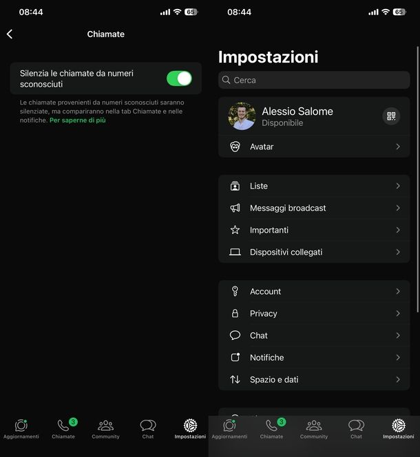 Silenziare-chiamate-numeri-sconosciuti-WhatsApp-iPhone