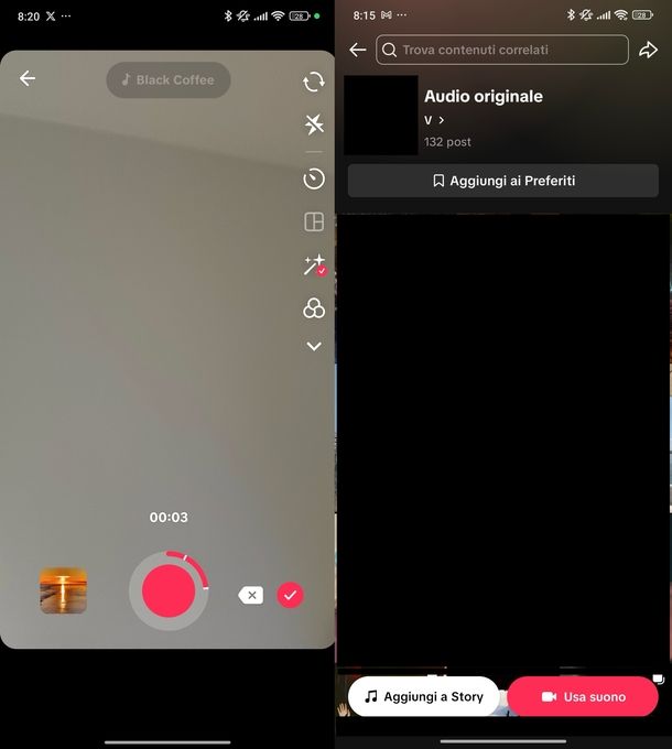 Cambiare voce TikTok aggiungere suono