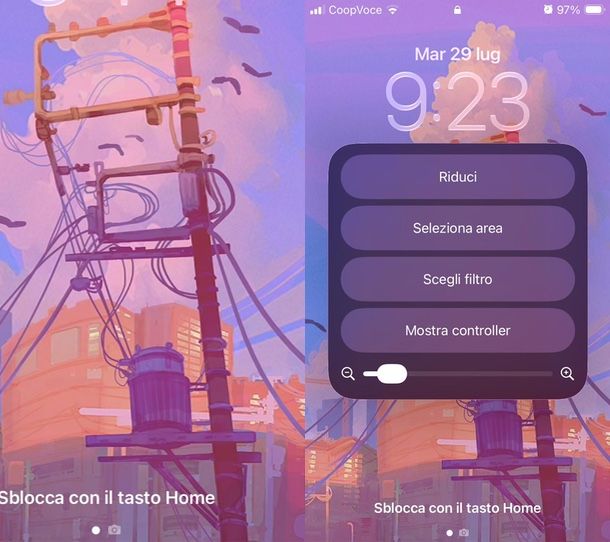 Come togliere lo zoom da iPhone bloccato