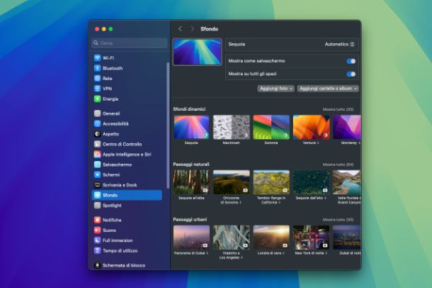 Come cambiare schermata Home PC
