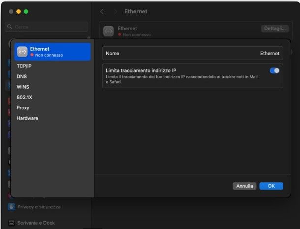 Proxy macOS