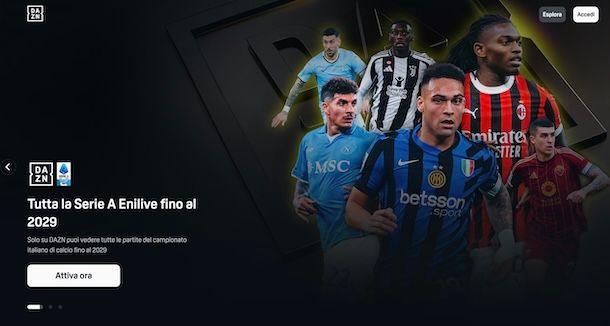 Vedere la Serie A su DAZN