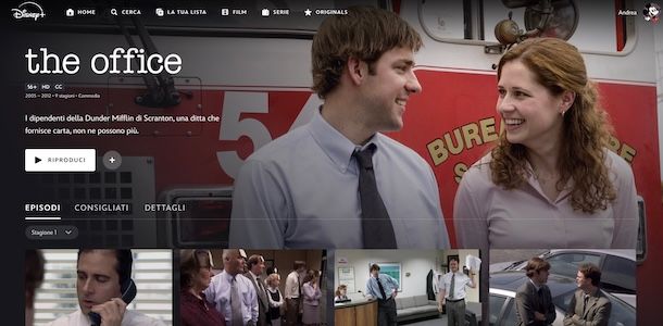 Disney+ da computer