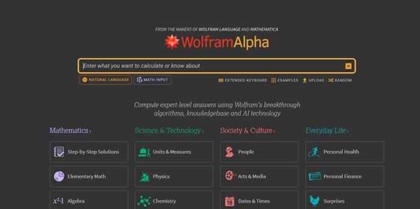 Wolfram Alpha