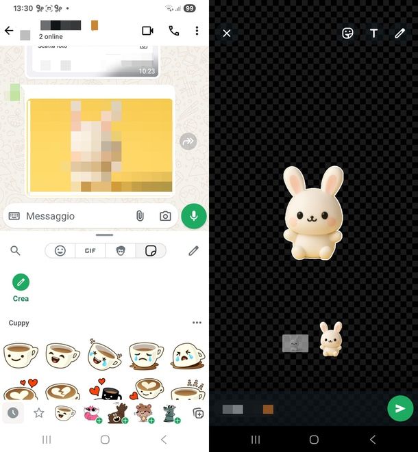 come creare sticker WhatsApp