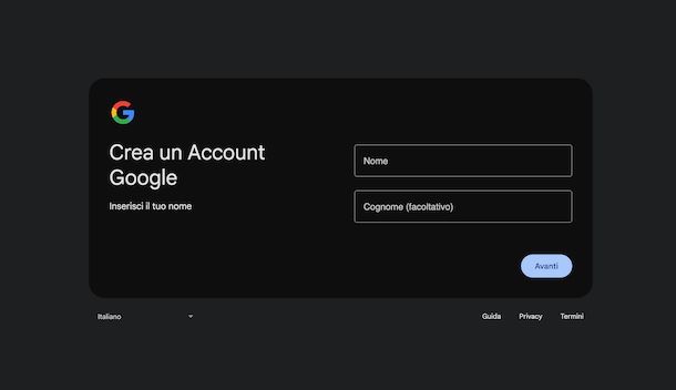 Cambiare indirizzo email Gmail Web