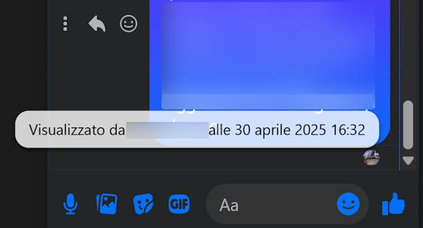 Vedere chi visualizza i tuoi messaggi