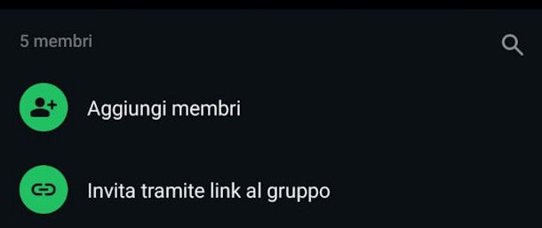 Farsi aggiungere in un gruppo WhatsApp