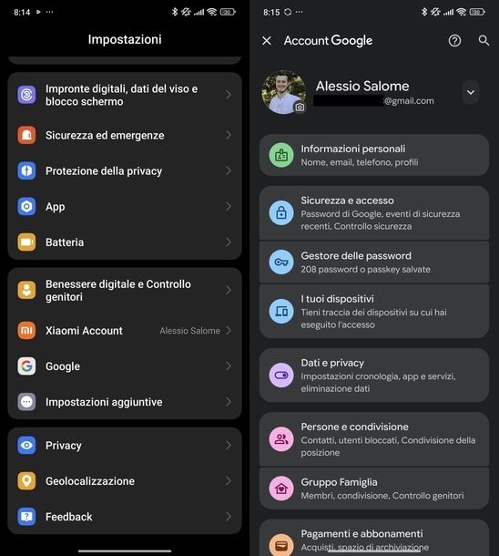Cancellare cronologia Google Android