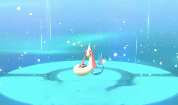 Evolvere Feebas Pokémon Violetto