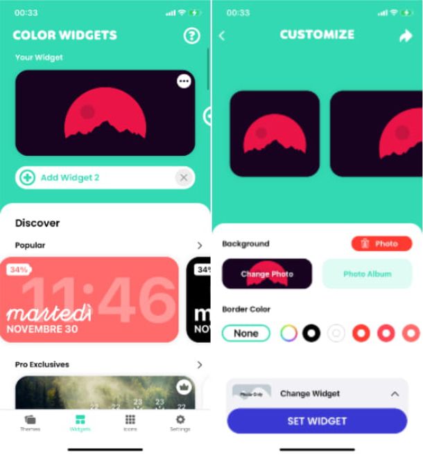 Color Widgets