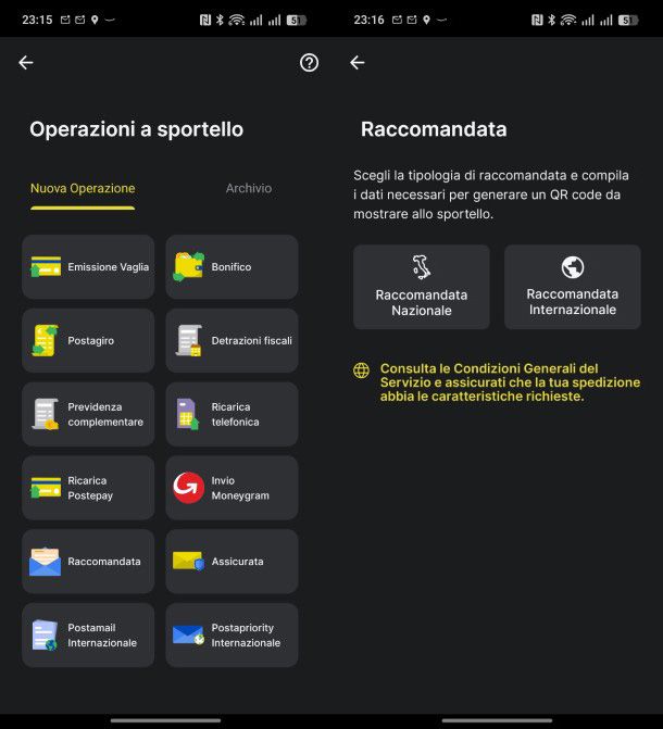 Raccomandata da App