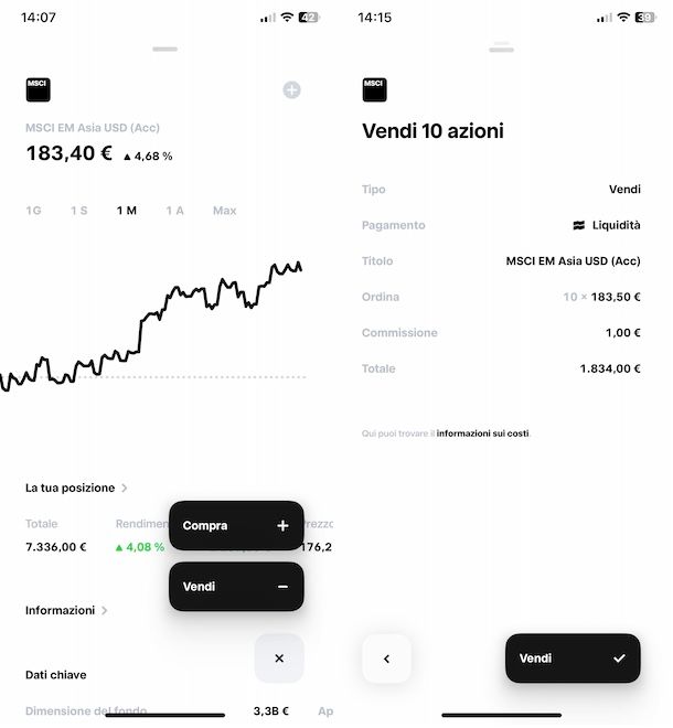 Vendere su Trade Republic