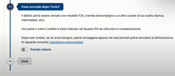 Invio Modello Redditi
