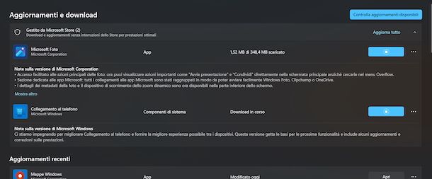 Aggiornare WhatsApp Windows