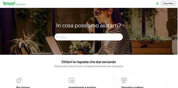 etoro assistenza