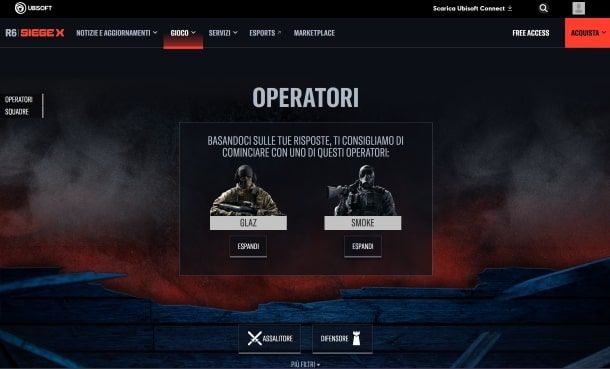 Migliori operatori Rainbow Six Siege operatori