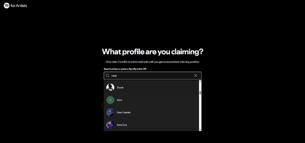 Spotify for Artists