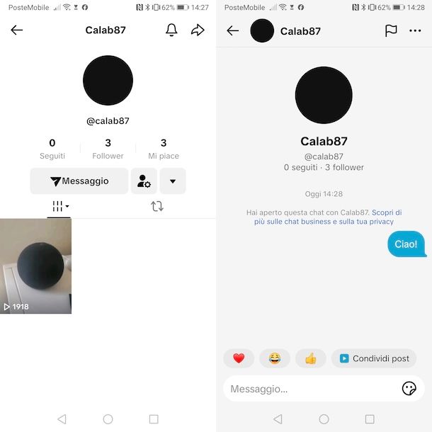 Chattare su TikTok