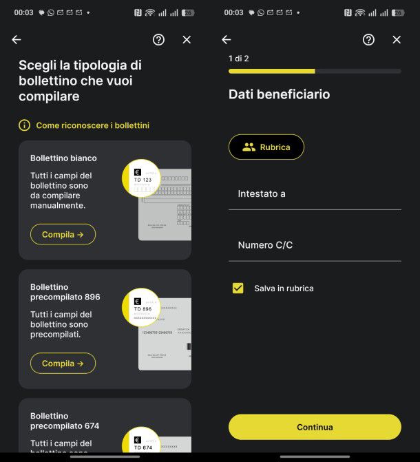 App Poste Italiane