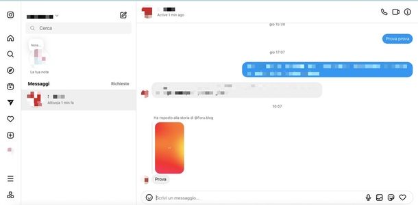 come vedere risposte storie Instagram PC