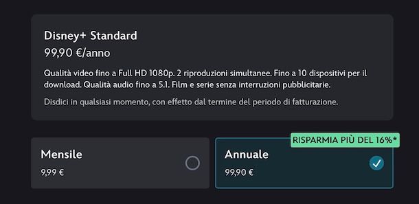 Disney+ Standard