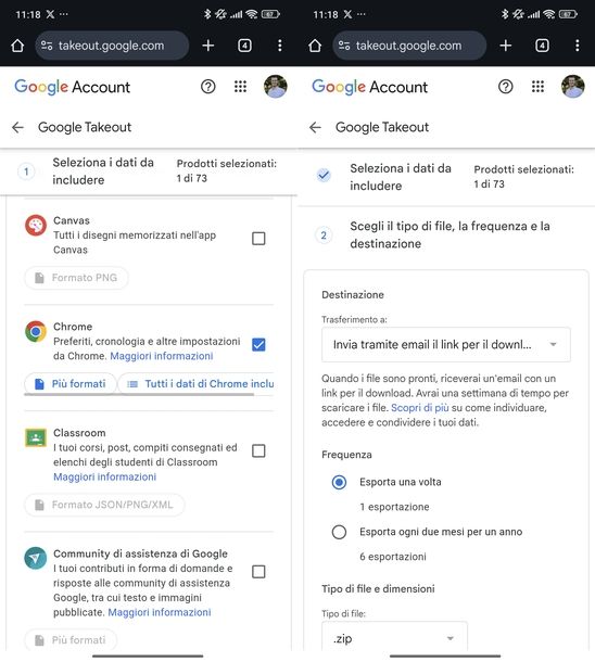 Vedere cronologia cancellata Android