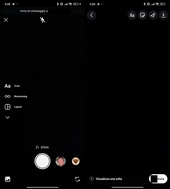 Attivare Visualizza una volta Instagram Android