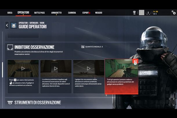 Migliori operatori Rainbow Six Siege guide operatori