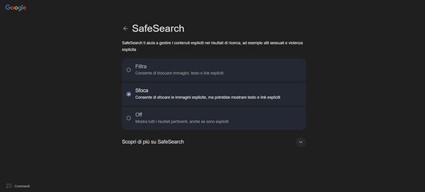 safesearch