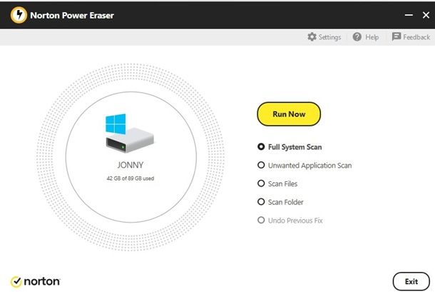 norton power eraser