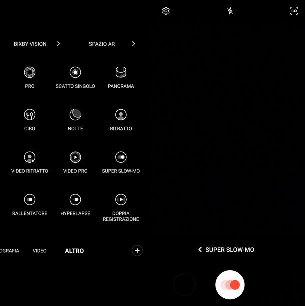 Come fare lo slow motion con Android