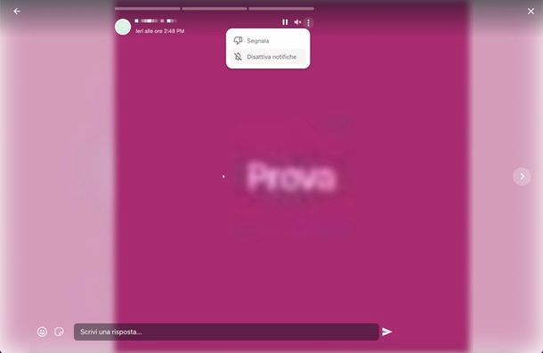 come bloccare stati WhatsApp Web