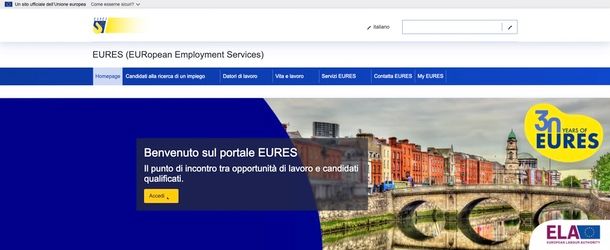 EURES lavoro all'estero