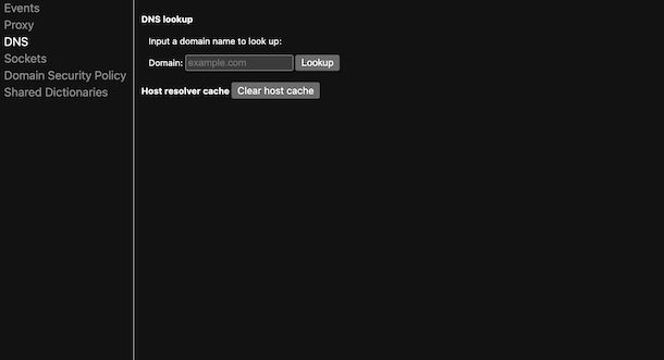 Svuotare cache DNS Chrome Windows