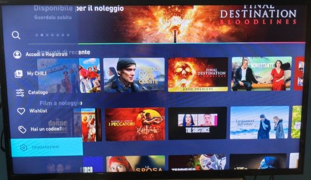CHILI su TV