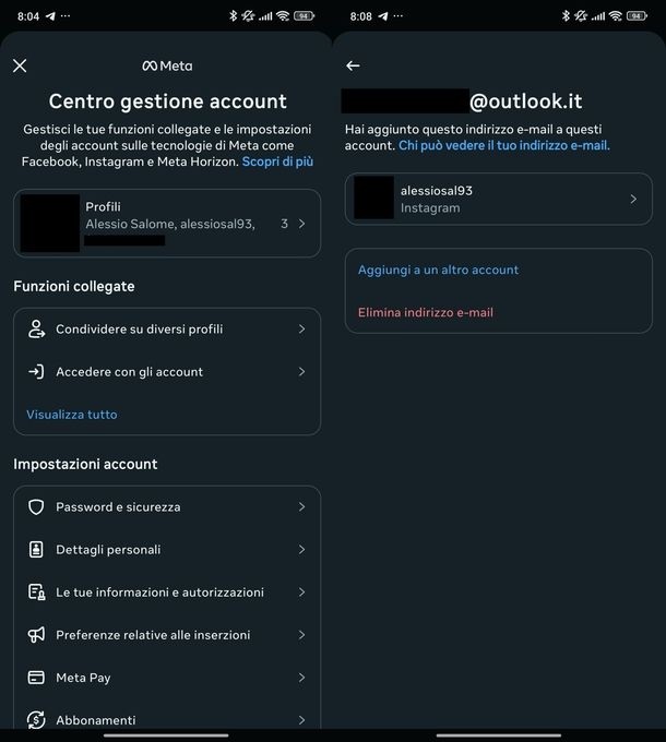 Opporsi a Meta AI Instagram