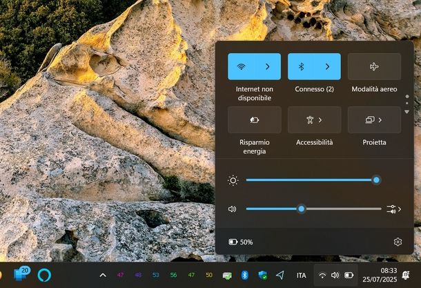 Togliere modalità aereo Windows