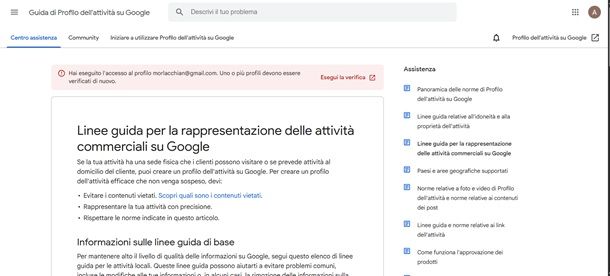 attività google