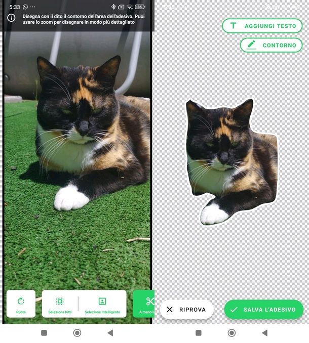 App per fare sticker da foto