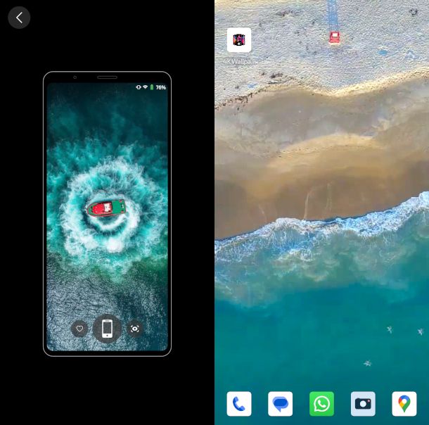 schermate app 4K Sfondi animati HD