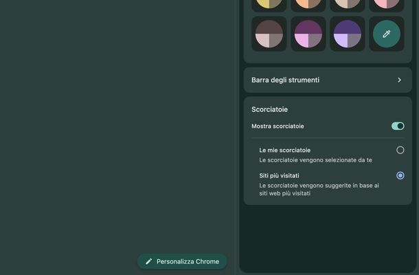Attivare notizie Google Chrome macOS