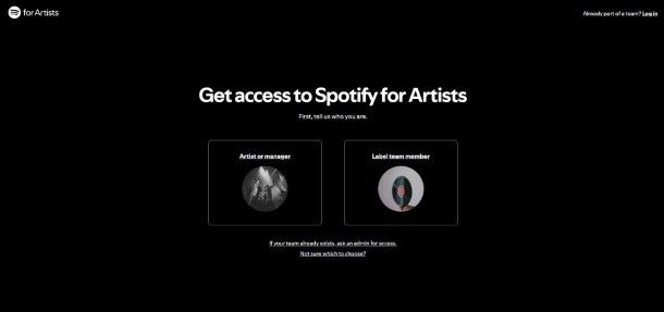 Spotify for Artists