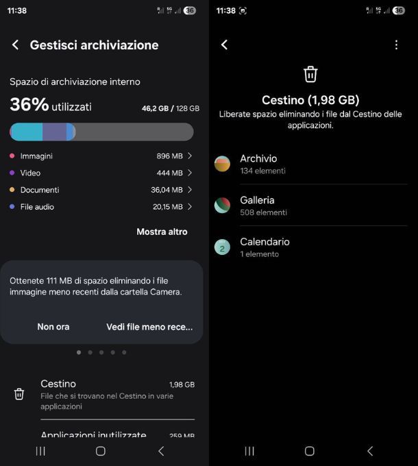 cestino android