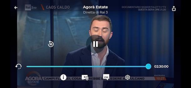 Vedere Rai 3 sul cellulare
