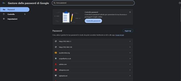 password google